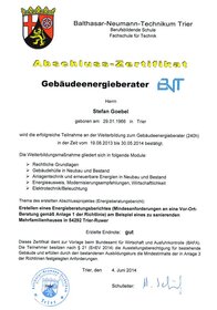 Gebäudeenergieberater